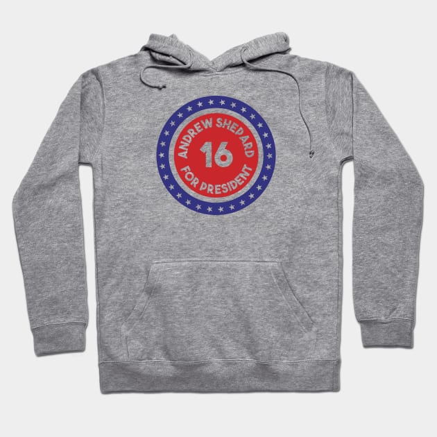 Re-Elect Andrew Shepard 2016 (Ring of Stars) Hoodie by PsychicCat